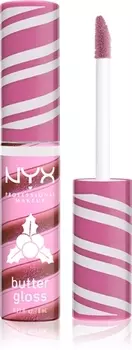 Блеск для губ NYX Professional Makeup Holiday Butter Gloss, 04 Holly Berry Swirl 8 ml