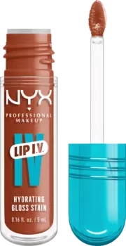 Блеск для губ NYX PROFESSIONAL MAKEUP Lipgloss Lip IV Gloss Stain 01 Caramel Drip, 5 ml
