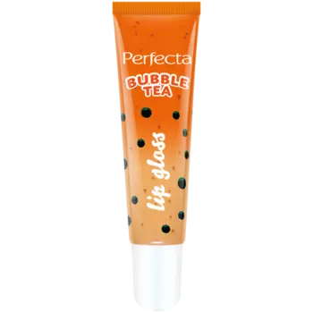 Блеск для губ персик + зеленый чай, 10 г Perfecta Bubble tea, цвет peach green tea
