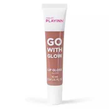 Блеск для губ playinn go with glow gloss voluminizador hidratante Inglot, цвет 22 coral