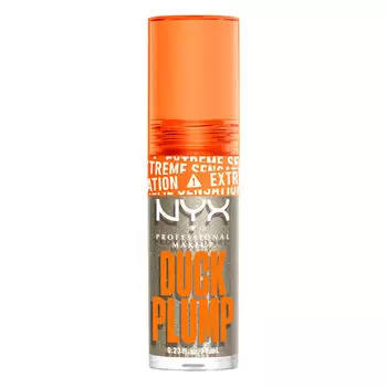 Блеск для губ, придающий объем, оттенок 20 quazy silver, 7 мл Nyx Professional Makeup Duck plump plumping gloss, цвет 20 quazy silver