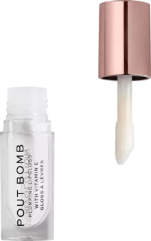 Блеск для губ REVOLUTION Lipgloss Pout Bomb Plumping Glaze Clear, 4,6 ml