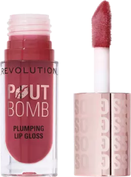 Блеск для губ REVOLUTION Lipgloss Pout Bomb, Wild Pink, 4,6 ml