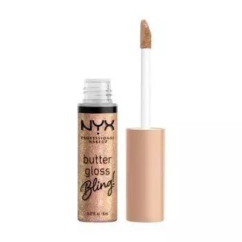 Блеск для губ с эффектом масла NYX Professional Makeup, цвет bring the bling, 8 мл