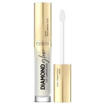 Блеск для губ с гиалуроновой кислотой 07 Eveline Cosmetics Diamond Glow, 4,5 мл