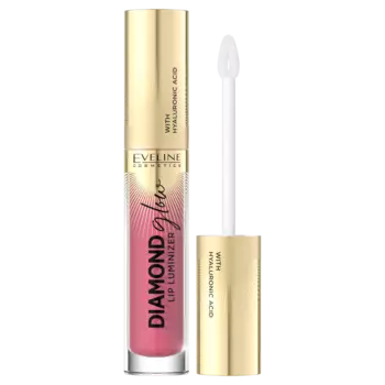 Блеск для губ с гиалуроновой кислотой 09 Eveline Cosmetics Diamond Glow, 4,5 мл