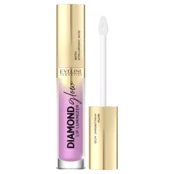 Блеск для губ с гиалуроновой кислотой 10 Eveline Cosmetics Diamond Glow, 4,5 мл