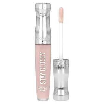 Блеск для губ Stay Glossy, 143 Sundae Best, 0,18 жидк. унции (5,5 мл) Rimmel London