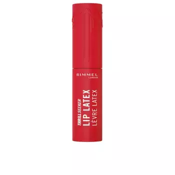 Блеск для губ Thrill seeker lip latex brillo de labios Rimmel London, цвет 400-Rimmel Red, 6 мл.