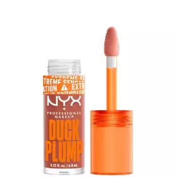 Блеск для объема губ duck plump Nyx Professional Makeup, цвет apri-caught