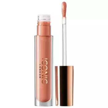 Блеск для увеличения губ Iconic London, цвет feeling it brown nude