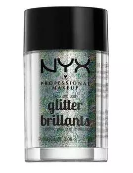 Блестки для лица и тела 06 Crystal, 2,5 г NYX Professional MakeUp