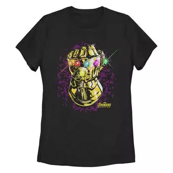 Блестящая футболка для юниоров Marvel Thanos Gauntlet Licensed Character