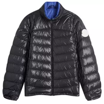 Блестящая куртка галесо Moncler, черный