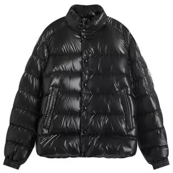 Блестящая куртка-пуховик Lule Moncler, черный