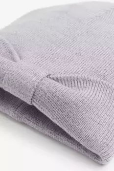 Блестящая мягкая шапка H&M, лиловый
