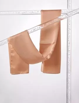 Блестящая шаль молочно-коричневого цвета Kayra