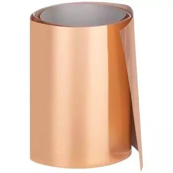 Блестящая трансферная фольга Indigo Alibaba для декора ногтей и гибридного маникюра в оттенке розовое золото