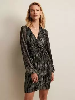 Блестящее мини-платье Laylin Phase Eight, бронзовый