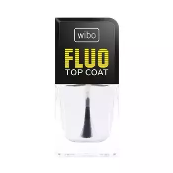 Блестящее верхнее покрытие Fluo Top Coat Wibo, 1 UD