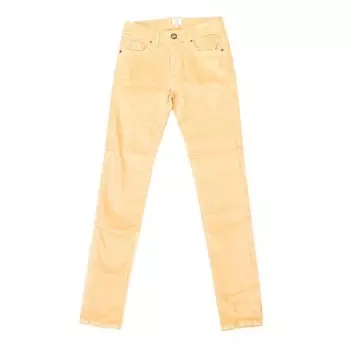 Блестящие эластичные брюки с узким подолом jwt010 женщина La Martina, желтый