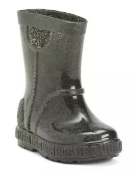 Блестящие дождевые сапоги Drizlita (для малышей и малышей) Ugg, черный