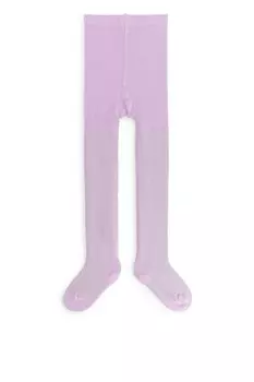 Блестящие колготки Arket, фиолетовый