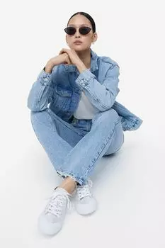 Блестящие кроссовки H&M, белый