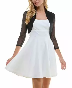 Блестящие плечи для юниоров с открытой передней частью City Studios, черный