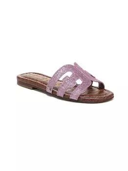 Блестящие сандалии Little Girl's & Girl's Bay Sam Edelman, сиреневый