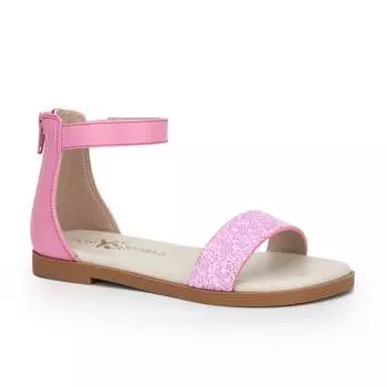 Блестящие сандалии Miss Cambelle (розовый) - для детей Yosi Samra, розовый