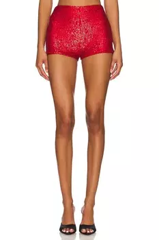 Блестящие шорты Nookie, devil