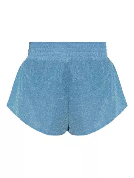 Блестящие шорты Osree, синий
