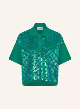 Блестящие топы Essentiel Antwerp, зеленый