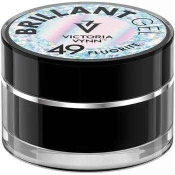 Блестящий гель-лак для украшения ногтей с блестками УФ-светодиодами 5 г 49 флюорит Victoria Vynn