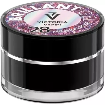 Блестящий гель-лак для украшения ногтей с блестками УФ-светодиодами 5 г 28 Минеральная роза Victoria Vynn