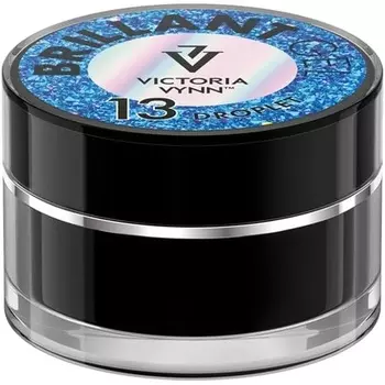 Блестящий гель-лак для украшения ногтей с блестками УФ-светодиодами 5 г Victoria Vynn