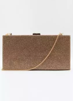 Блестящий клатч KOKO COUTURE, золото