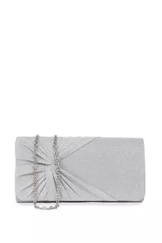 Блестящий клатч-конверт 'Danita' Paradox London, серебро