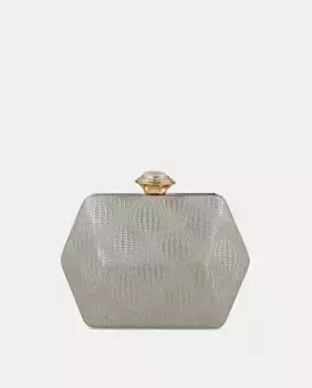 Блестящий клатч Menbur, золотой