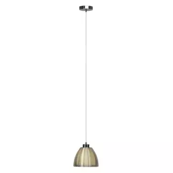 Блестящий подвесной светильник «Relax», 1 лампочка, лампа E27 | без лампочки, подвесной светильник 20см Brilliant, цвет chrom/wei