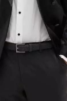 Блестящий пояс Next, черный