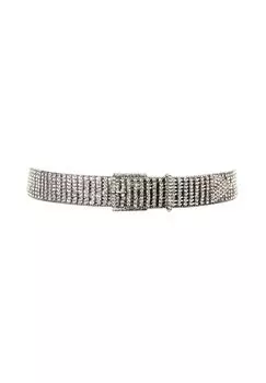 Блестящий пояс Vanzetti, цвет Silver Shiny