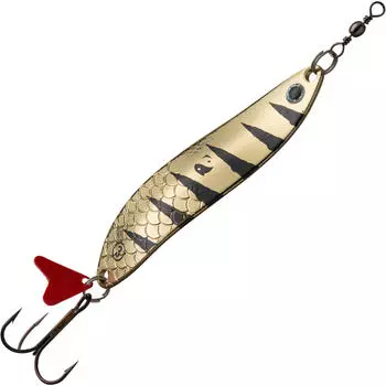 Блинкер блуждающий Кеа + 7г золото/черный Хищник рыбалка CAPERLAN, золото/черный