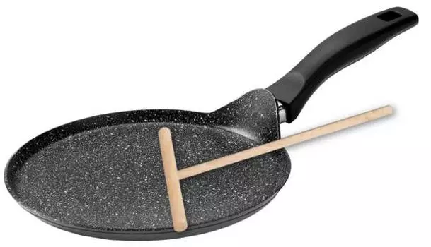 Блинная сковорода канина Stoneline, серый