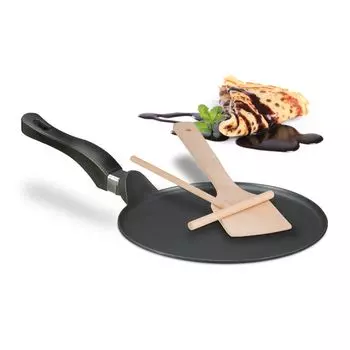 Блинная сковорода Relaxdays с аксессуарами