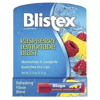 Blistex, Увлажняющий бальзам для губ, Малиновый лимонадный взрыв