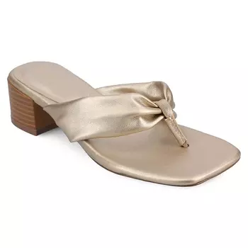 Блочные туфли на каблуке Seelah от Journee, champagne