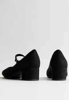 Блочные туфли New Look, черные