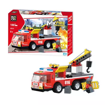 Blocki Blocki MyFire Пожарная машина 188 шт.